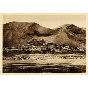   River Sichuan Szechuan China   Original Photogravure