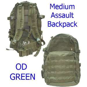   Molle Assault Pack USMC Hiking Backpack OD Green