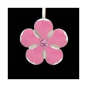  Key Chain   Pink Flower (Daisy) 