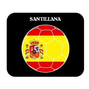 Santillana (Spain) Soccer Mouse Pad