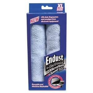  Endust for Electronics Large Sized Microfiber Towels Two 