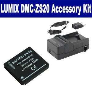  Panasonic Lumix DMC ZS20 Digital Camera Accessory Kit 