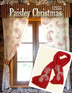 OESD Embroidery Machine Designs CD PAISLEY CHRISTMAS  