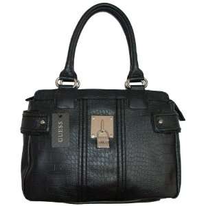   Guess Marguerite Large Satchel Bag Purse Wallet Black 