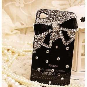   Bow Tie Pattern Hard Case/Cover/Protector(Black Bow with Black Case