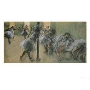  Danseuses En Repetition Giclee Poster Print by Edgar Degas 