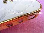 New Luxury Designer Case Back Cover FOR IPHONE 4 4s + button sticker 