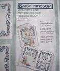 New Daisy Kingdom Memory Lane Toy Treasures Bunny Baby Picture Book 