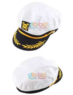 Captain Boating Sailor Sea Navy Marine Hat Cap Party  