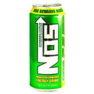 8 Pack   NOS High Performance Energy Drink   Charged 