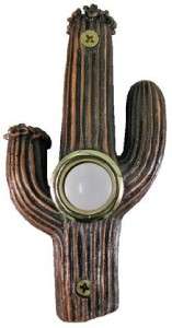 Beautiful New Bronzed Doorbell Cover   Saguaro Cactus  