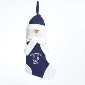  BSS   Indianapolis Colts NFL Snowman Holiday Stocking (22 