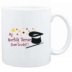  Mug White  MY Norfolk Terrier DOES TRICKS   Dogs 