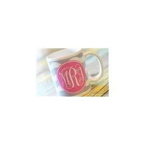  Ric Rac Monogram Coffee Mug