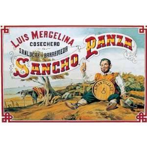  Sancho Panza   Poster by Marin (18x12)