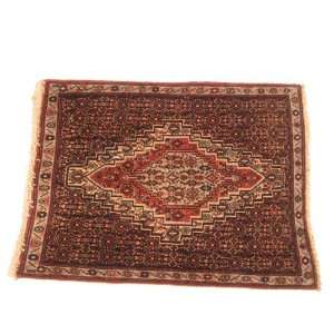    rug hand knotted in Persien, Sanandaj 2ft4x3ft1