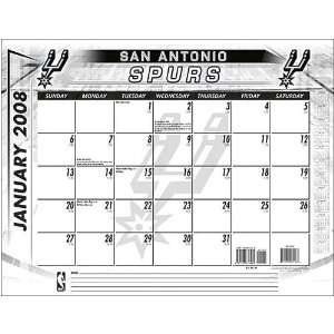  San Antonio Spurs 2008 Desk Pad