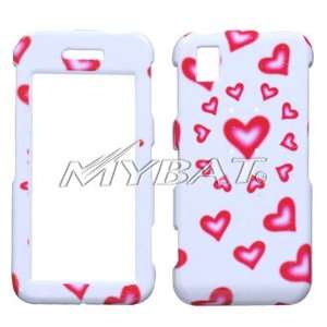  SAMSUNG R810 (Finesse), Hearts (Sparkle) Phone Protector 