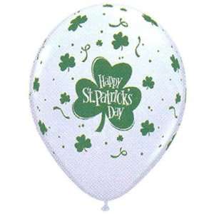 (12) Happy St. Patricks Day 11 Qualatex Latex Balloons 