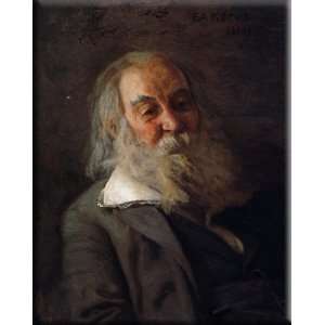 Portrait of Walt Whitman 13x16 Streched Canvas Art by Eakins, Thomas 