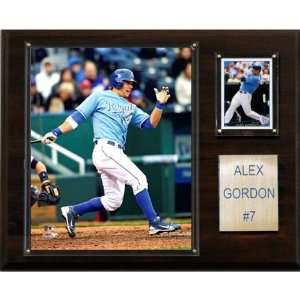  MLB Alex Gordon Kansas City Royals Player Plaque