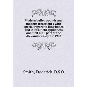   part of the Alexander essay for 1903 Frederick, D.S.O Smith Books