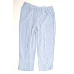 NEW ALFRED DUNNER WOMENS PANTS PORPORTIONED MEDIUM BLUE 