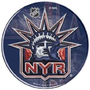    NHL New York Rangers Sticker   Domed Style