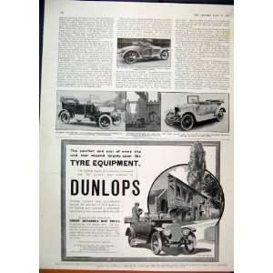   Advert Dunlop Detachable Wire Wheels 1912 Deasy Wales