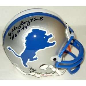 Yale Lary Detroit Lions Mini Helmet 