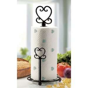  Global Amici Heart Paper Towel Holder Patio, Lawn 