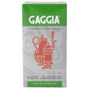 Gaggia Decaf 20 Coffee Pods   5 oz.