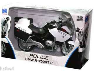 POLICE MOTORCYCLE BMW R1200RT P R1200RTP NEW RAY 1/12  