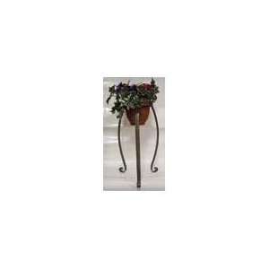  4PK EMBOSSED GLOBE/PLANT STAND, Color COPPER; Size 22 
