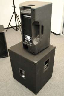 Peavey PV 118 18 Subwoofer and Peavey PVx 12 Combo  