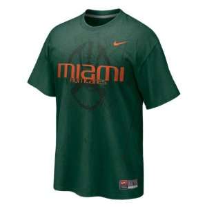 Miami Hurricanes Green Nike 2011 Official Football 