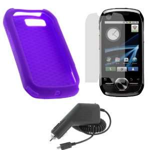   Cover Case + LCD Screen Protector for Sprint Motorola I1 Electronics