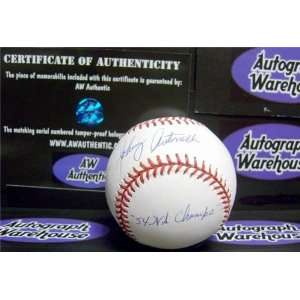  Johnny Antonelli Autographed/Hand Signed Baseball 