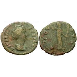   141, wife of Antoninus Pius; Ancient cast Limes Denarius Toys & Games