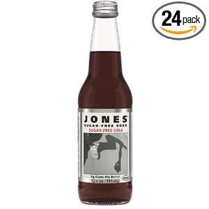 Jones Soda Sugar Free Cola, 20 Ounces (Pack of 24)  