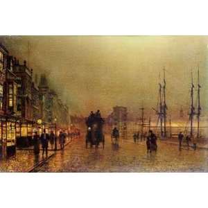  Glasgow John Grimshaw Atkinson. 20.00 inches by 14.63 