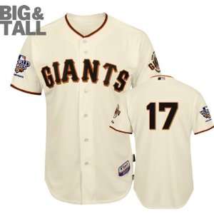  Aubrey Huff Jersey San Francisco Giants #17 Big & Tall 