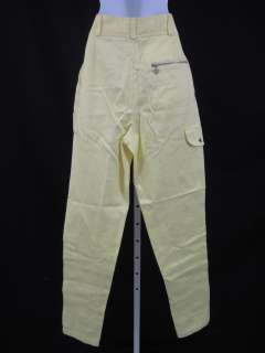 NWT VERSUS Mens Yellow Jeans Pants Slacks Sz 34  