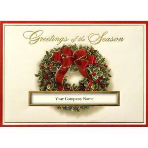  Festive Wreath Die Cut Holiday   100 Cards Arts, Crafts & Sewing