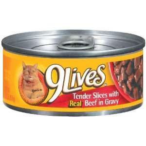   9Lives Canned Cat Food Sold in packs of 24 