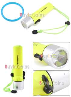 Cree Q5 LED Waterproof Diving Flashlight Torch 120LM  