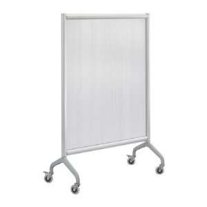  Rumba Polycarbonate Screen in Gray Size 54 H x 36 W 