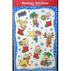  Rugrats Holiday Stickers 4 Sheets of 10 Toys & Games