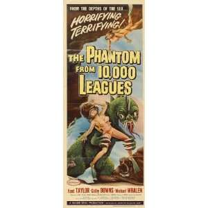 The Phantom From 10,000 Leagues Movie Poster (14 x 36 Inches   36cm x 