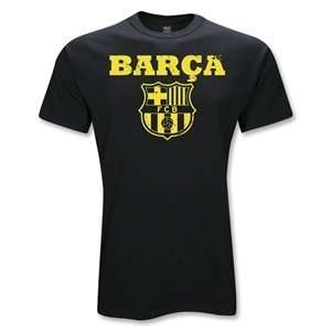  hidden Barcelona Big Barca Soccer T Shirt (Black) Sports 